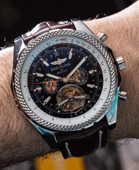 breitling for bentley mulliner tourbillon platinum watch l18841|breitling for bentley tourbillon.